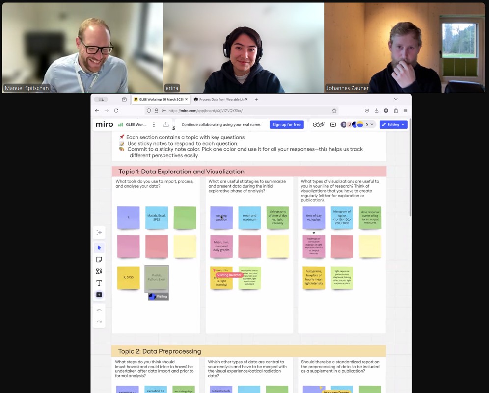 Interactive Workshop on Visual Experience